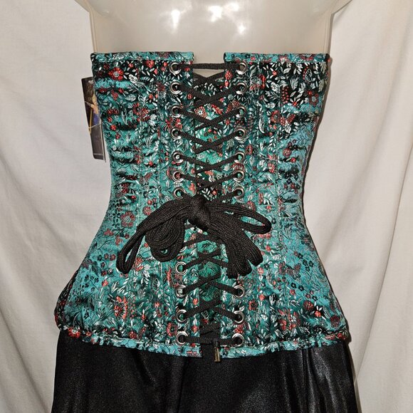 NWT XS Lady Jane Vintage Steel Boned Tight Lacing Corset 22" - Picture 4 of 15